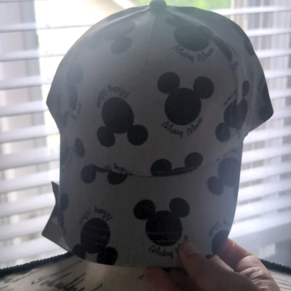 Disney Mickey Mouse All-Over Print Baseball Cap | NWT | Adjustable Hat